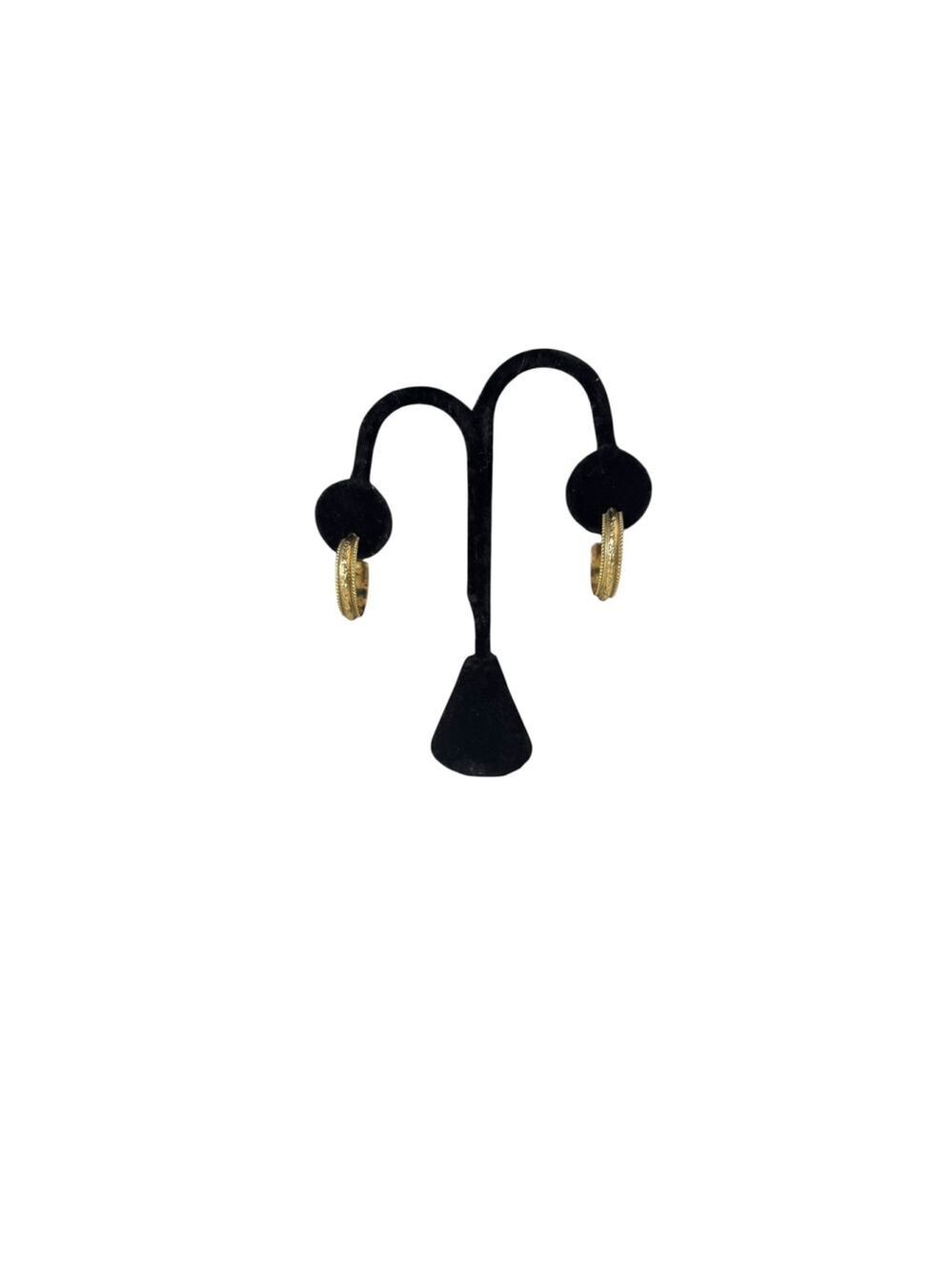 Women's Unbranded Gold Tone Hoop Earrings One Size